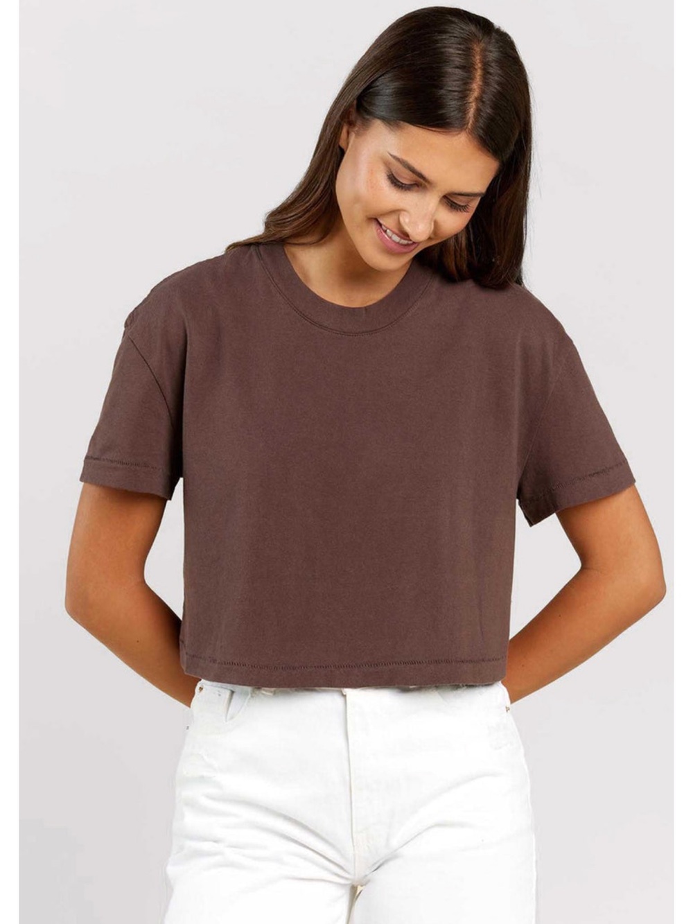 nuuds Coffee Cropped Tee